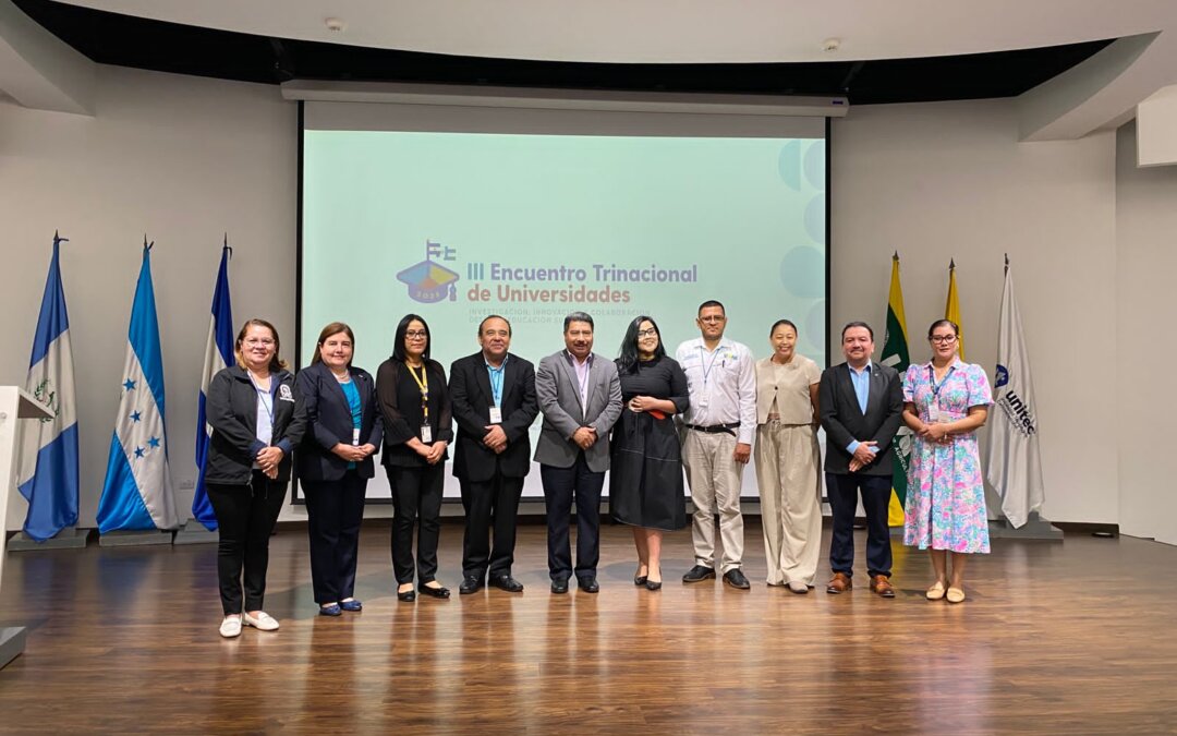 Representantes de la UGB participan en el III Encuentro Trinacional de Universidades 2025 en Tegucigalpa