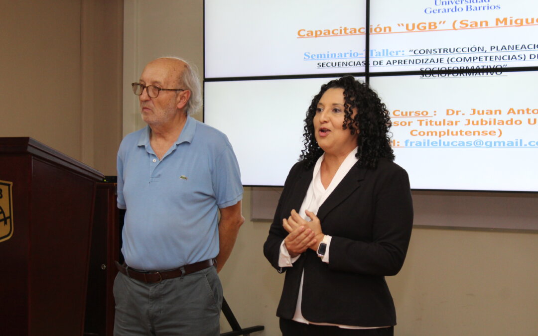 UGB fortalece las competencias docentes para impulsar una educación superior de calidad